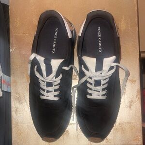 Vince Camuto Black and White Men's Sneakers